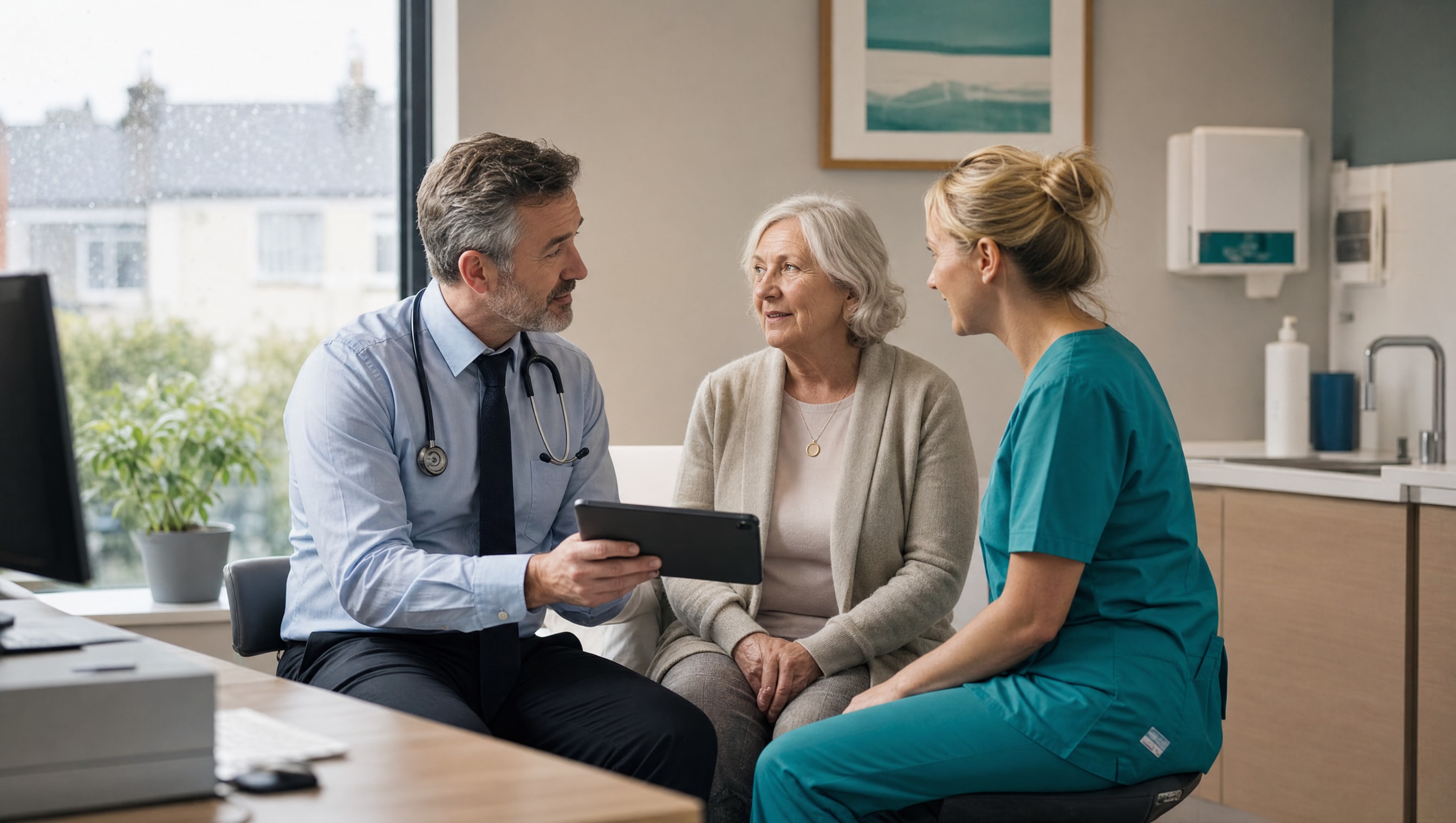 General Practitioners team delivering patient care