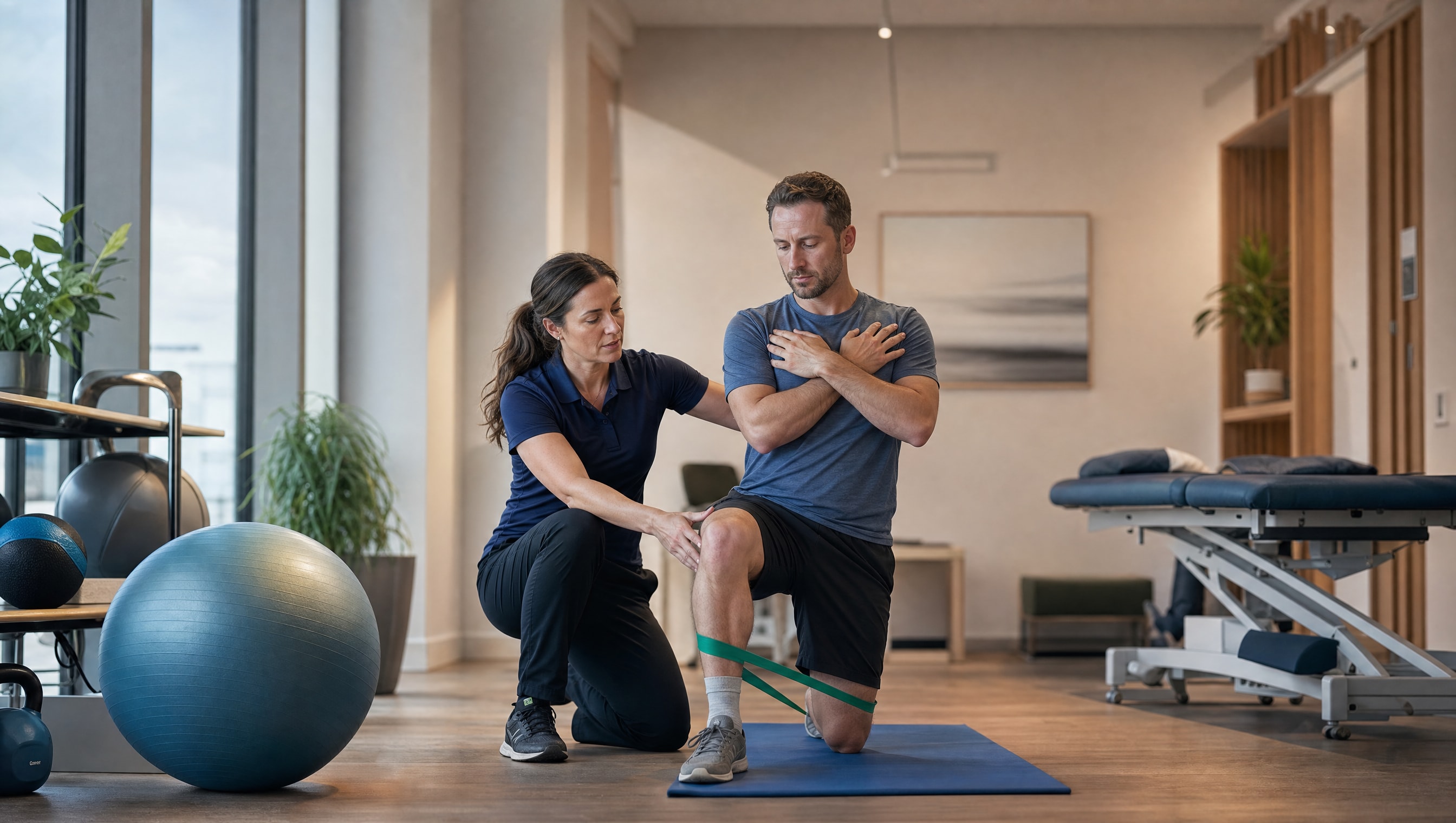 Physical Therapists team delivering patient care